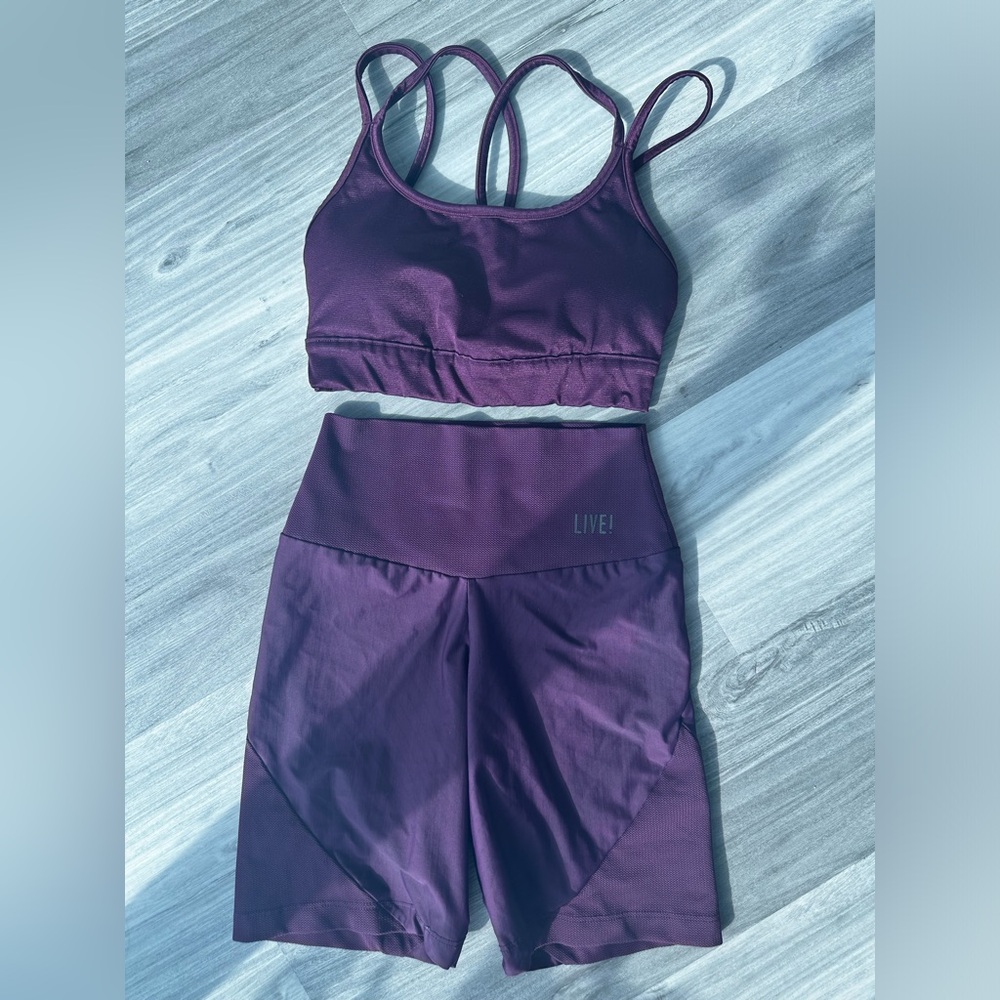 Live! Reverseble Bra set with a shorts